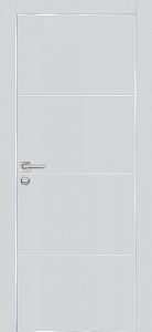 Товар Межкомнатная дверь ПХ-2  AL кромка с 4-х ст. Сапфир матовый